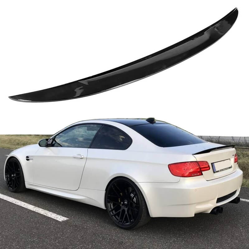 Kimpiris - Αεροτομή Πορτ Παγκάζ Για Bmw 3 E92 05-11 M-Performance Look Από Abs Πλαστικό Μάυρη Γυαλιστερή