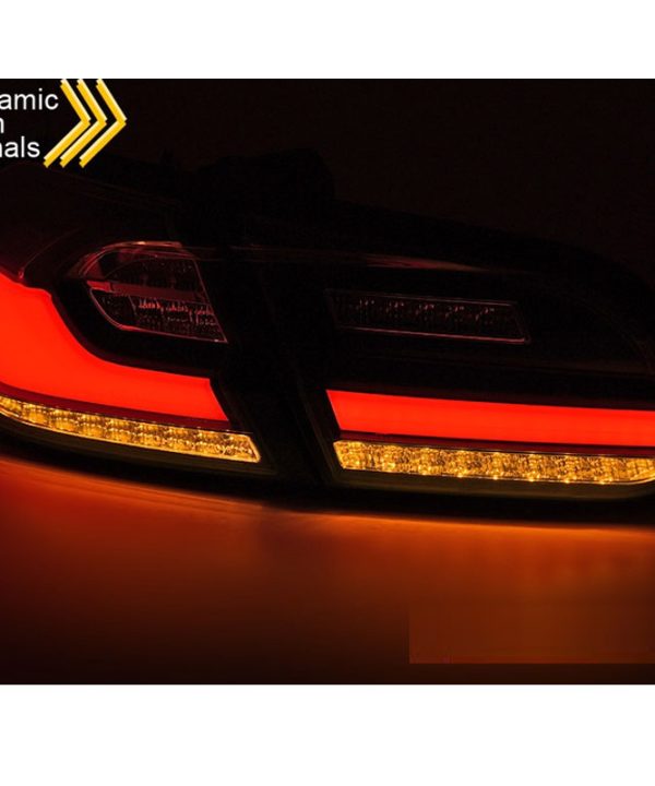 Alternative view of Πισινά Φανάρια Set Για Ford Fiesta RS 2017-2021 Led Bar Red Smoke JunYan