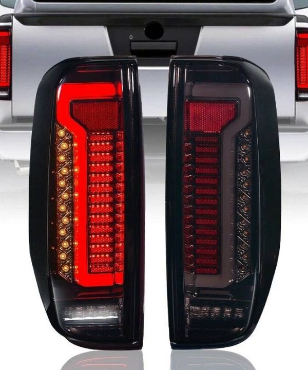 Alternative view of Πισινά Φανάρια Set Για Nissan Navara D40 2005-2015 Full Led Bar / Dynamic Φλας Black