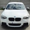 Μπροστινό Spoiler Για Bmw 1 F20 11-15 M-Pack Μαύρο Γυαλιστερό - Image 2