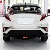 Πισινά Φανάρια Ομίχλης Για Toyota C-HR 2016-2019 Full Led Bar / Dynamic Black 2 Τεμάχια - Image 2