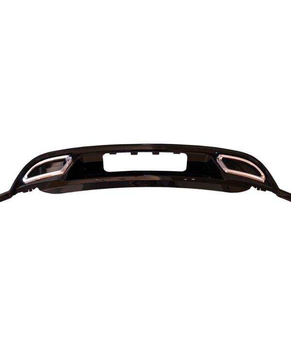 Kimpiris - Diffuser Πίσω Προφυλακτήρα Για VW Golf VI (6) 08-12 Golf 7.5 R-Line Look Από Abs Πλαστικό 1 Τεμάχιο