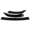 Μπροστινό Spoiler Για VW Golf VII (7) 12-20 Standard Έκδοση Matt Black 3 Τεμάχια - Image 3