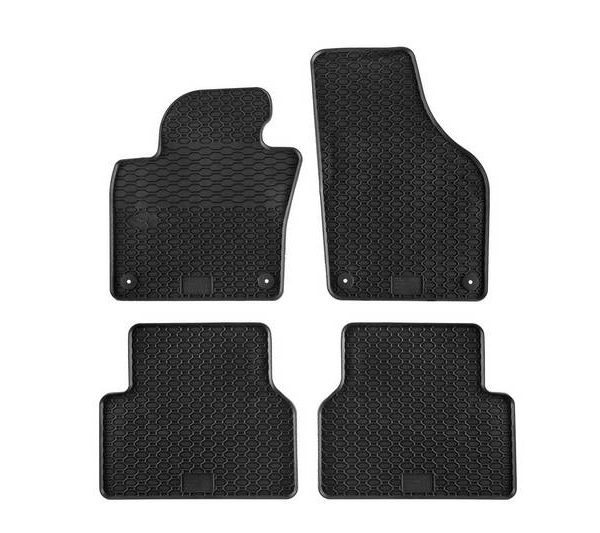 Kimpiris - Λαστιχένια Πατάκια Geyer & Hosaja Για VW Tiguan 2007-2015 4 Τεμάχια Μαύρα 808/4C