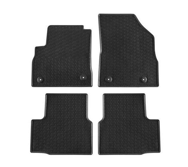 Kimpiris - Λαστιχένια Πατάκια Geyer & Hosaja Για Opel Astra K 2015-2021 4 Τεμάχια Μαύρα 869/4C