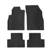 Kimpiris - Λαστιχένια Πατάκια Geyer & Hosaja Για Opel Astra J 2009-2015 / Opel Cascada 2013-2019 / Chevrolet Cruze 2008-2016 4 Τεμάχια Μαύρα 801/4C