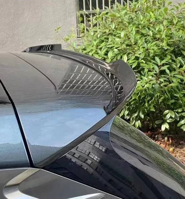 Alternative view of Αεροτομή Οροφής Για Hyundai Tucson 4 2020+ Piano Black Από Abs Πλαστικό