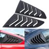 Καπάκια Πισινών Παραθύρων Για Ford Mustang MK6 2015+ Μαύρα 2 Τεμάχια - Image 2