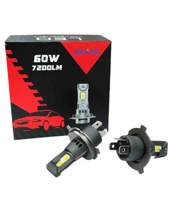 Kimpiris - Λάμπες Led Η4 / ΗΒ2 / 9003 12volt 60watt 7200lm 2 Τεμάχια