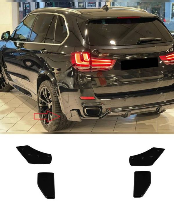 Kimpiris - Splitters Πίσω Προφυλακτήρα Δεξιά & Αριστερά Για Bmw X5 F15 13-18 Με M-Technik Προφυλακτήρα M-Performance Look