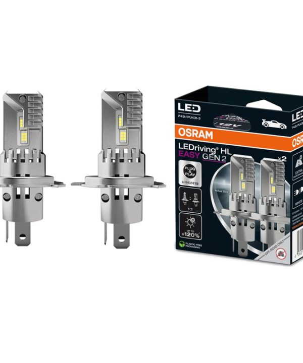 Kimpiris - Λάμπες Led H4/H19 Osram LEDriving HL Easy Gen2 12volt 25watt 1850/1500 lm 6500k 2 Τεμάχια