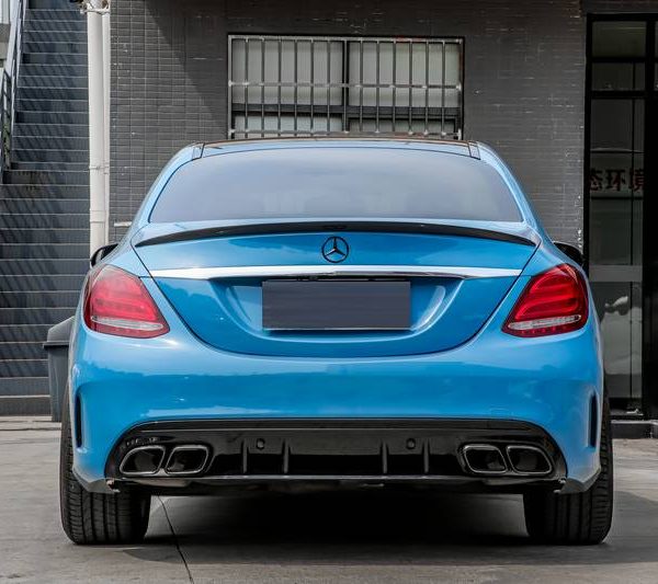 Alternative view of Πισινός Προφυλακτήρας Για Mercedes-Benz C-Class W205 Sedan 14-21 Amg C63s Facelift Look