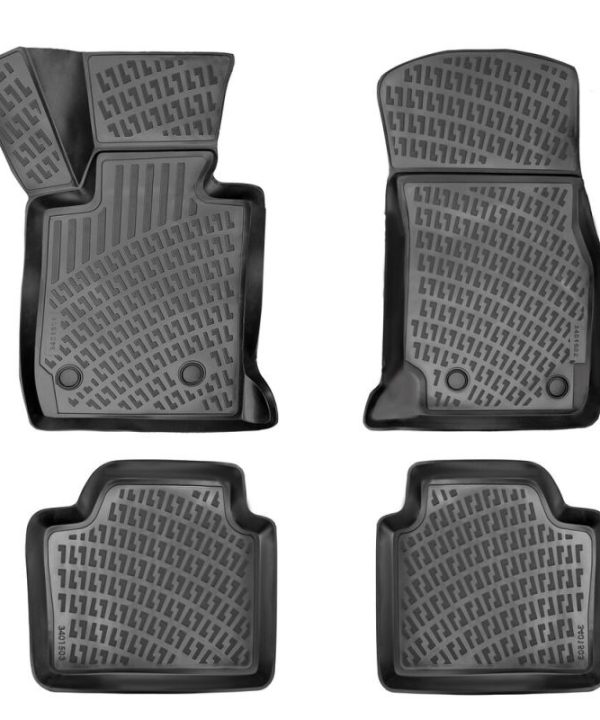 Kimpiris - Πατάκια Σκαφάκια 3D Από Λάστιχο TPE Για Bmw 3 E36 90-99 Sedan Black Rizline 4  Τεμάχια Μαύρα