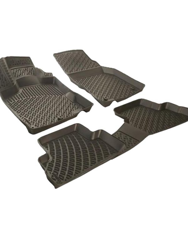 Kimpiris - Πατάκια Σκαφάκια 3D Από Λάστιχο TPE Για Citroen C3 Mhev 2024+ Rizline 4 Τεμάχια Μαύρα