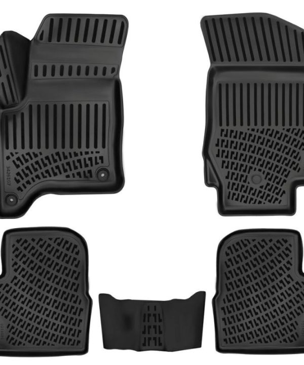 Kimpiris - Πατάκια Σκαφάκια 3D Από Λάστιχο TPE Για Citroen C4 X 1.2 Hybrid 2023+ Rizline 5 Τεμάχια Μαύρα