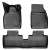 Kimpiris - Πατάκια Σκαφάκια 3D Από Λάστιχο TPE Για Ford Mustang Mach-E 2021- Rizline 3 Τεμάχια Μαύρα