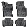 Kimpiris - Πατάκια Σκαφάκια 3D Από Λάστιχο TPE Για Land Rover Land Rover Range Rover Velar L560 2017- Rizline 4 Τεμάχια Μαύρα