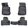 Kimpiris - Πατάκια Σκαφάκια 3D Από Λάστιχο TPE Για Mercedes-Benz GLC SUV X253 2015-2022 Rizline 4 Τεμάχια Μαύρα