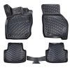 Kimpiris - Πατάκια Σκαφάκια 3D Από Λάστιχο TPE Για Skoda Octavia Mk4 NX 2020- Rizline 4 Τεμάχια Μαύρα