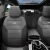 Καλύμματα Αυτοκινήτου Otom One Design Universal Βαμβακερό Ύφασμα Rachel Σετ Εμπρός / Πίσω 10 Τεμαχίων Μαύρο ONE-101 - Image 2