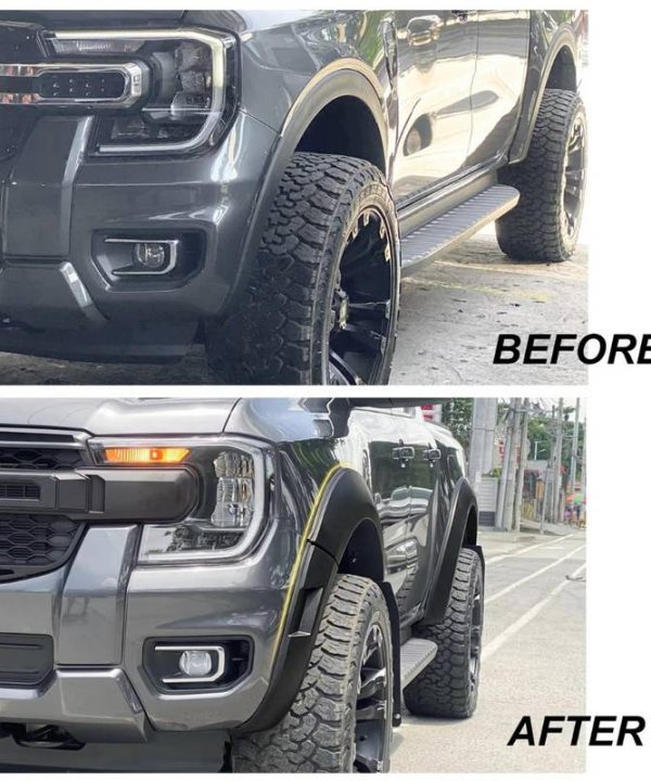 Alternative view of Φτερά Τροχών Για Ford Ranger T9 2023+ Wildtrack 6 Τεμάχια