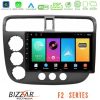 Kimpiris - Bizzar F2 Series 8Core Android16 4+64GB  Honda Civic 2001-2005 Navigation Multimedia Tablet 9"