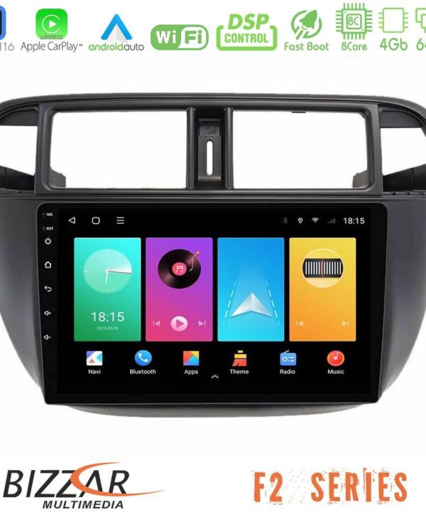 Kimpiris - Bizzar F2 Series 8Core Android16 4+64GB Honda Civic 1995-2001 Navigation Multimedia Tablet 9"
