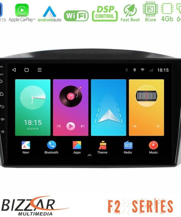 Kimpiris - Bizzar F2 Series 8Core Android16 4+64GB  Jeep Grand Cherokee 2005-2007 Navigation Multimedia Tablet 10"