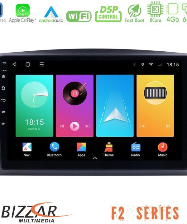 Kimpiris - Bizzar F2 Series 8Core Android16 4+64GB  Mercedes Vito 2015-2021 Navigation Multimedia Tablet 10"
