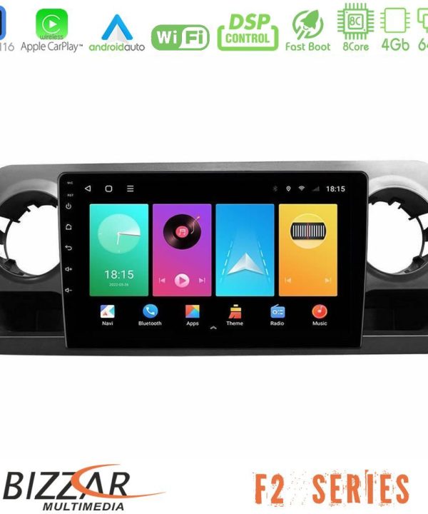 Kimpiris - Bizzar F2 Series 8Core Android16 4+64GB  Mercedes Sprinter W907 Navigation Multimedia Tablet 10"