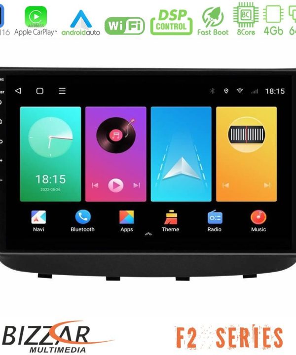 Kimpiris - Bizzar F2 Series 8Core Android16 4+64GB  Mercedes Vito/Viano 2003-2006 Navigation Multimedia Tablet 10"