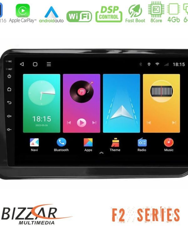 Kimpiris - Bizzar F2 Series 8Core Android16 4+64GB Nissan Note 2021-2026 RHD Navigation Multimedia Tablet 10"