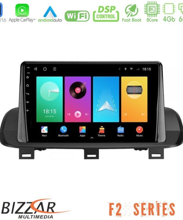 Kimpiris - Bizzar F2 Series 8Core Android16 4+64GB  Nissan Qashqai J12 amp; X-Trail T33 Navigation Multimedia Tablet 10"