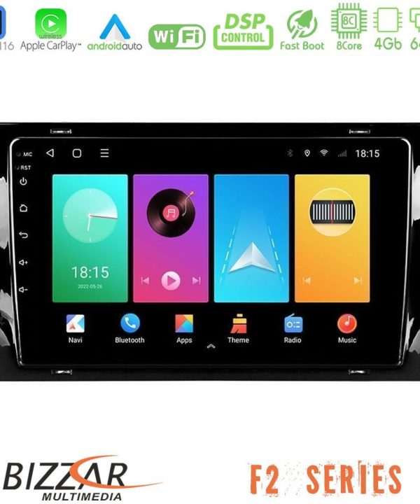 Kimpiris - Bizzar F2 Series 8Core Android16 4+64GB  Skoda Kodiaq 2017-> Navigation Multimedia Tablet 10"