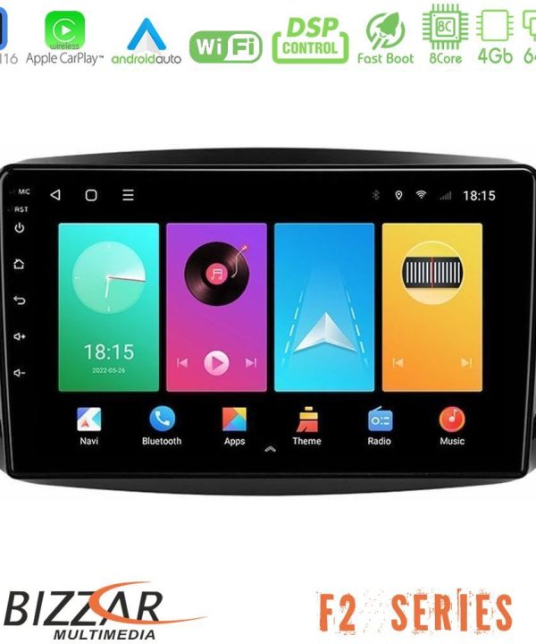 Kimpiris - Bizzar F2 Series 8Core Android16 4+64GB  Smart 453 Navigation Multimedia Tablet 9"