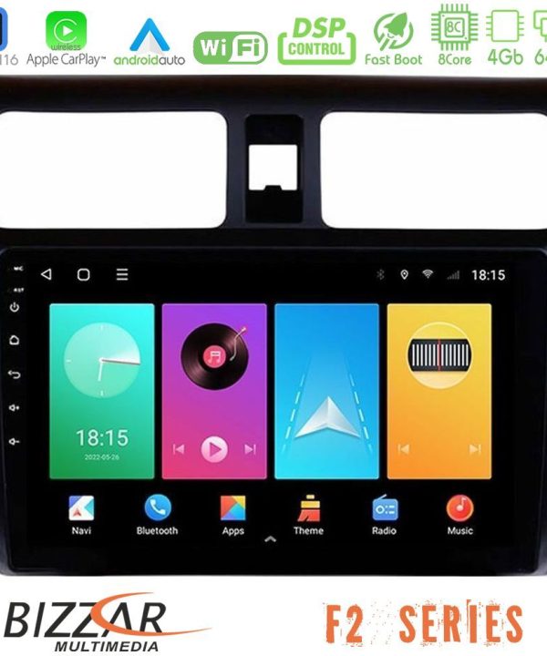 Kimpiris - Bizzar F2 Series 8Core Android16 4+64GB  Suzuki Swift 2005-2010 Navigation Multimedia Tablet 10"