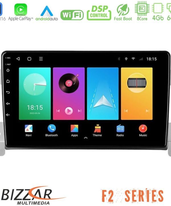 Kimpiris - Bizzar F2 Series 8Core Android16 4+64GB  Suzuki Grand Vitara Navigation Multimedia Tablet 9"