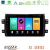 Kimpiris - Bizzar F2 Series 8Core Android16 4+64GB Suzuki SX4 2006-2014 Fiat Sedici 2006-2014 Navigation Multimedia Tablet 9"