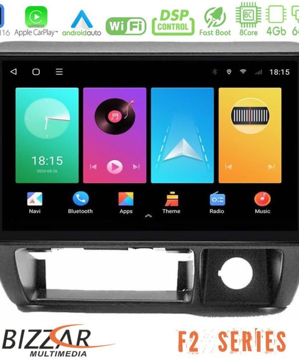 Kimpiris - Bizzar F2 Series 8Core Android16 4+64GB Suzuki Jimny 1998-2005 Navigation Multimedia Tablet 9"