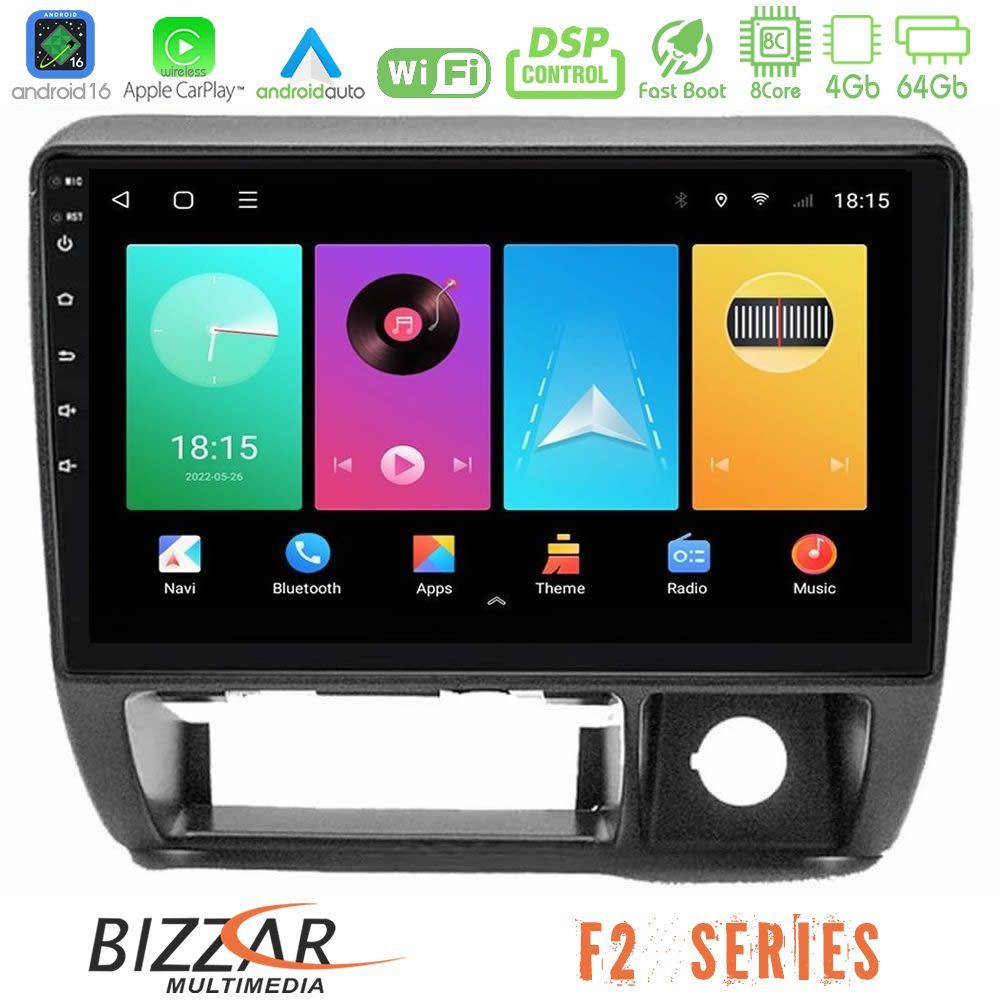 Kimpiris - Bizzar F2 Series 8Core Android16 4+64GB Suzuki Jimny 1998-2005 Navigation Multimedia Tablet 9"