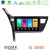 Kimpiris - Bizzar F2 Series 8Core Android16 4+64GB Toyota Corolla 2017-2018 Navigation Multimedia Tablet 10"