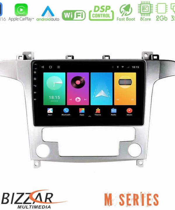 Kimpiris - Bizzar M Series 8Core Android16 2+32GB  Ford S-Max 2006-2012 Navigation Multimedia Tablet 9"