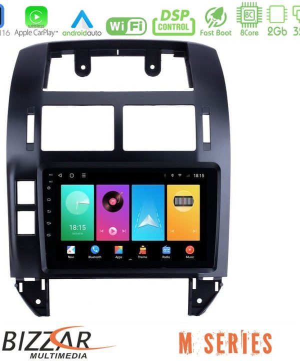 Kimpiris - Bizzar M Series 8Core Android16 2+32GB  VW Polo 2002-2009 Navigation Multimedia Tablet 9"