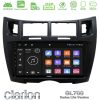 Kimpiris - Clarion GL700 Lite Series 8Core Android ClarionOS 2+32GB Toyota Yaris Navigation Multimedia Tablet 9" (Μαύρο Χρώμα) Με Carplay & Android Auto