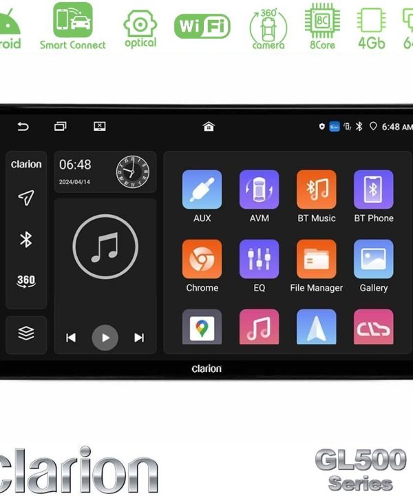 Kimpiris - Clarion GL500 Series 8Core Android ClarionOS 4+64GB  Alfa Romeo 159/Brera/Spider Navigation Multimedia Tablet 9"