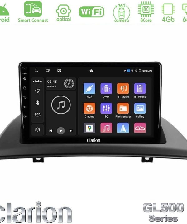 Kimpiris - Clarion GL500 Series 8Core Android ClarionOS 4+64GB  BMW E83 Navigation Multimedia Tablet 9"