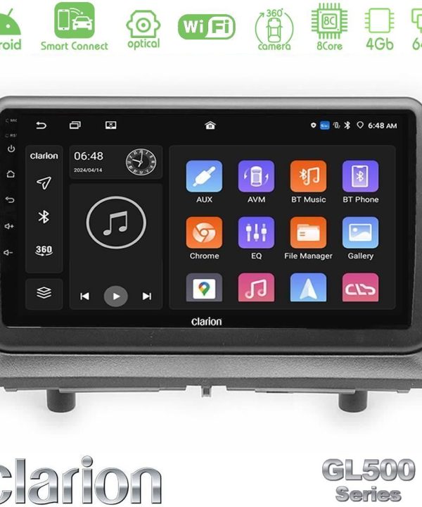 Kimpiris - Clarion GL500 Series 8Core Android ClarionOS 4+64GB  Dodge Nitro 2007-2011 Navigation Multimedia Tablet 9"