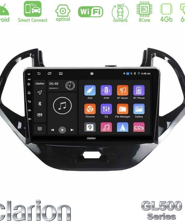 Kimpiris - Clarion GL500 Series 8Core Android ClarionOS 4+64GB Ford KA 2016-2020 Navigation Multimedia Tablet 9"