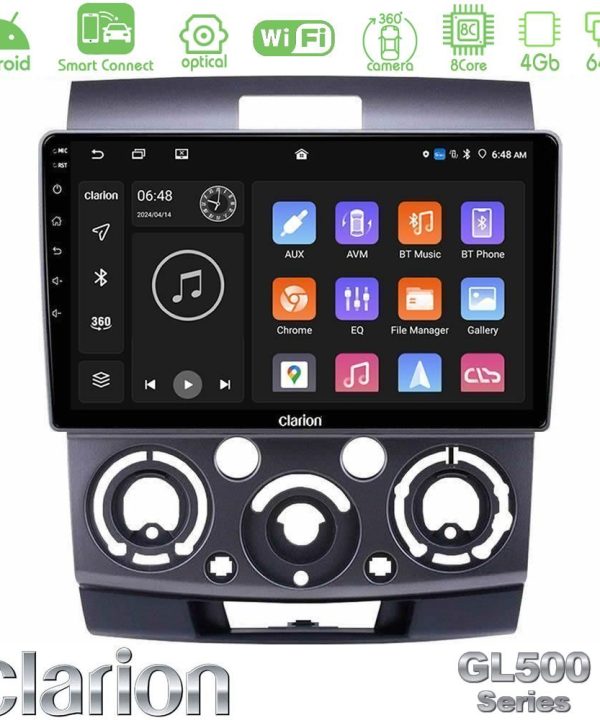 Kimpiris - Clarion GL500 Series 8Core Android ClarionOS 4+64GB  Ford Ranger/Mazda BT50 Navigation Multimedia Tablet 9"