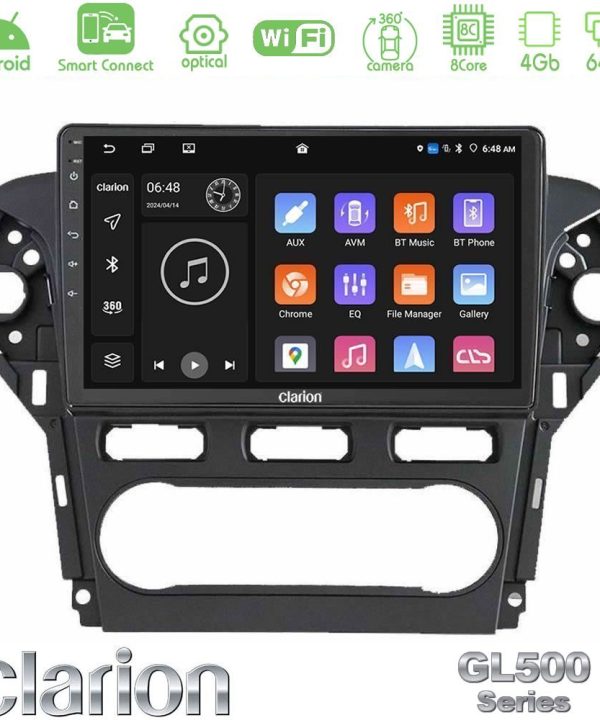 Kimpiris - Clarion GL500 Series 8Core Android ClarionOS 4+64GB  Ford Mondeo 2011-2014 Navigation Multimedia Tablet 10"